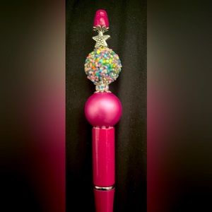 Beaded pen